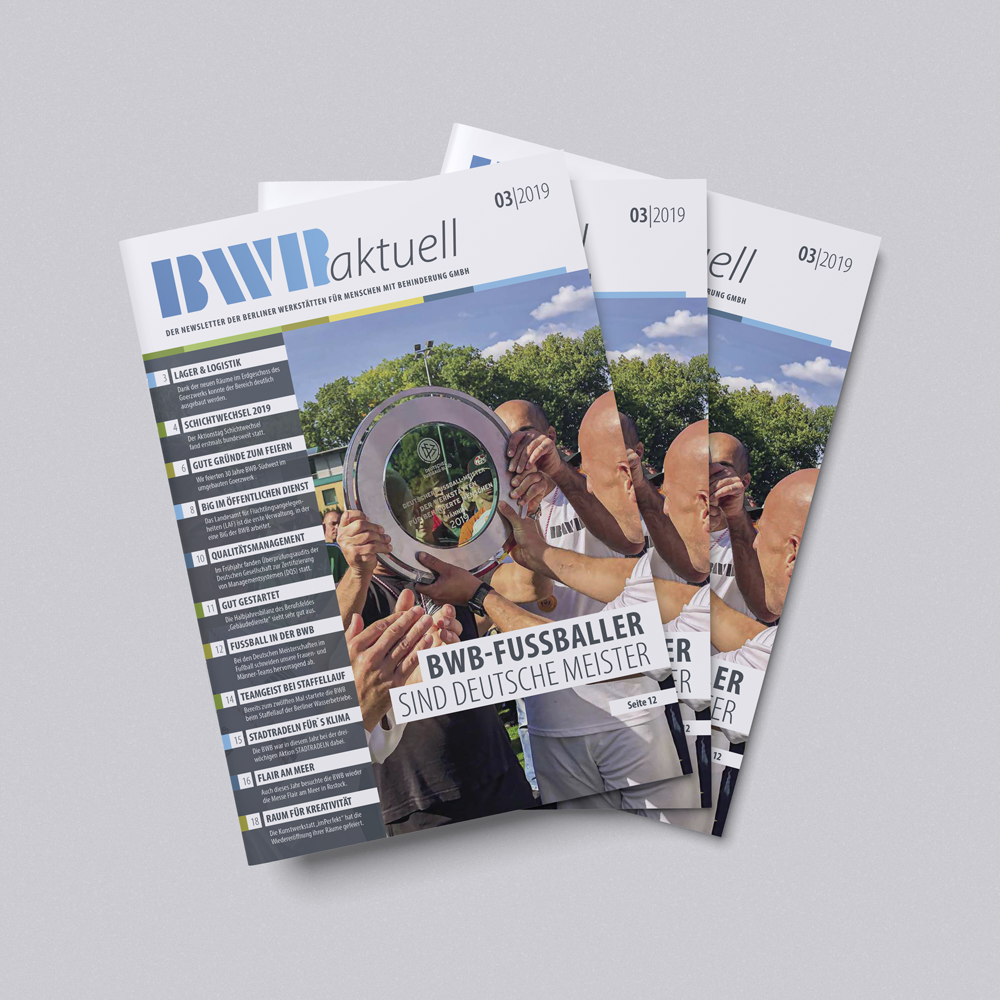 Eine Abbildung des Titels der Ausgabe