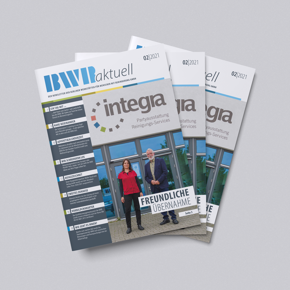 Eine Abbildung des Titels der Ausgabe