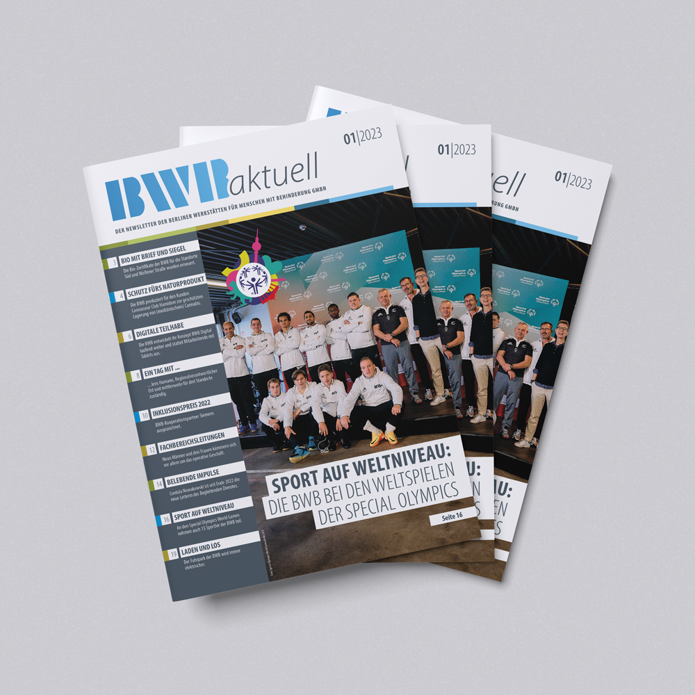 Eine Abbildung des Titels der Ausgabe