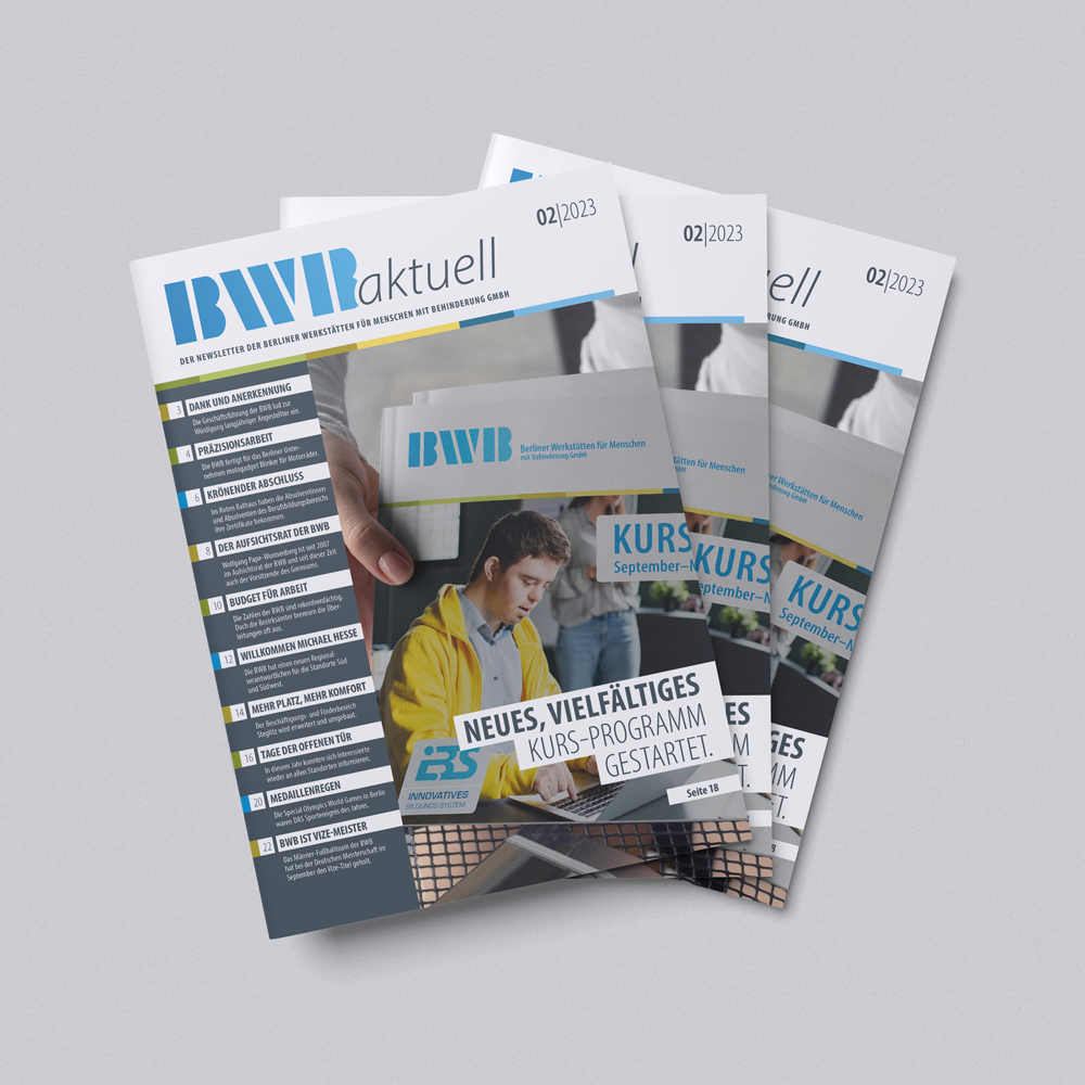 Eine Abbildung des Titels der Ausgabe